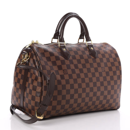 Louis Vuitton Damier Ebene Speedy Bandouliere 35 3 of 7