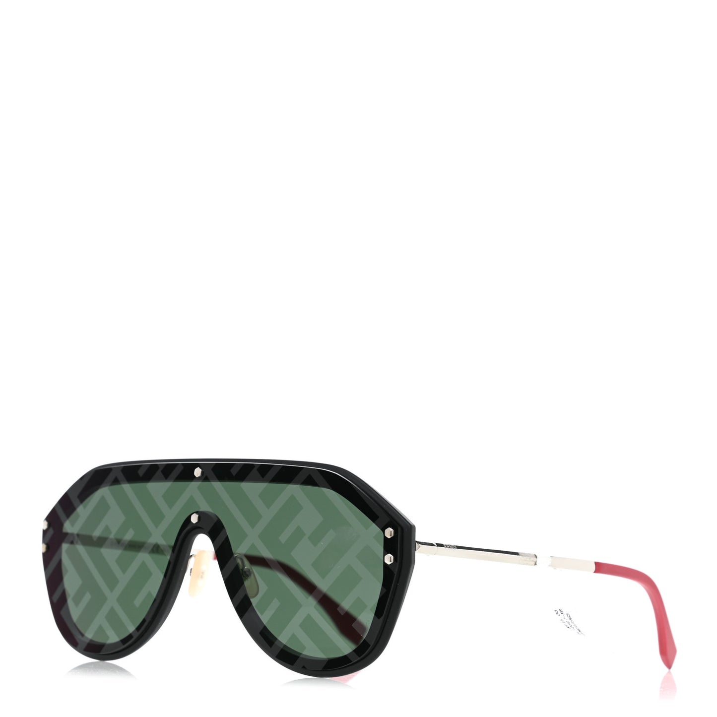FF Fabulous Shield Sunglasses FF M0039/G/S Black Red