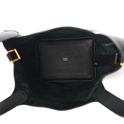 Hermes Taurillon Clemence Picotin Lock 18 PM Black 5 of 15
