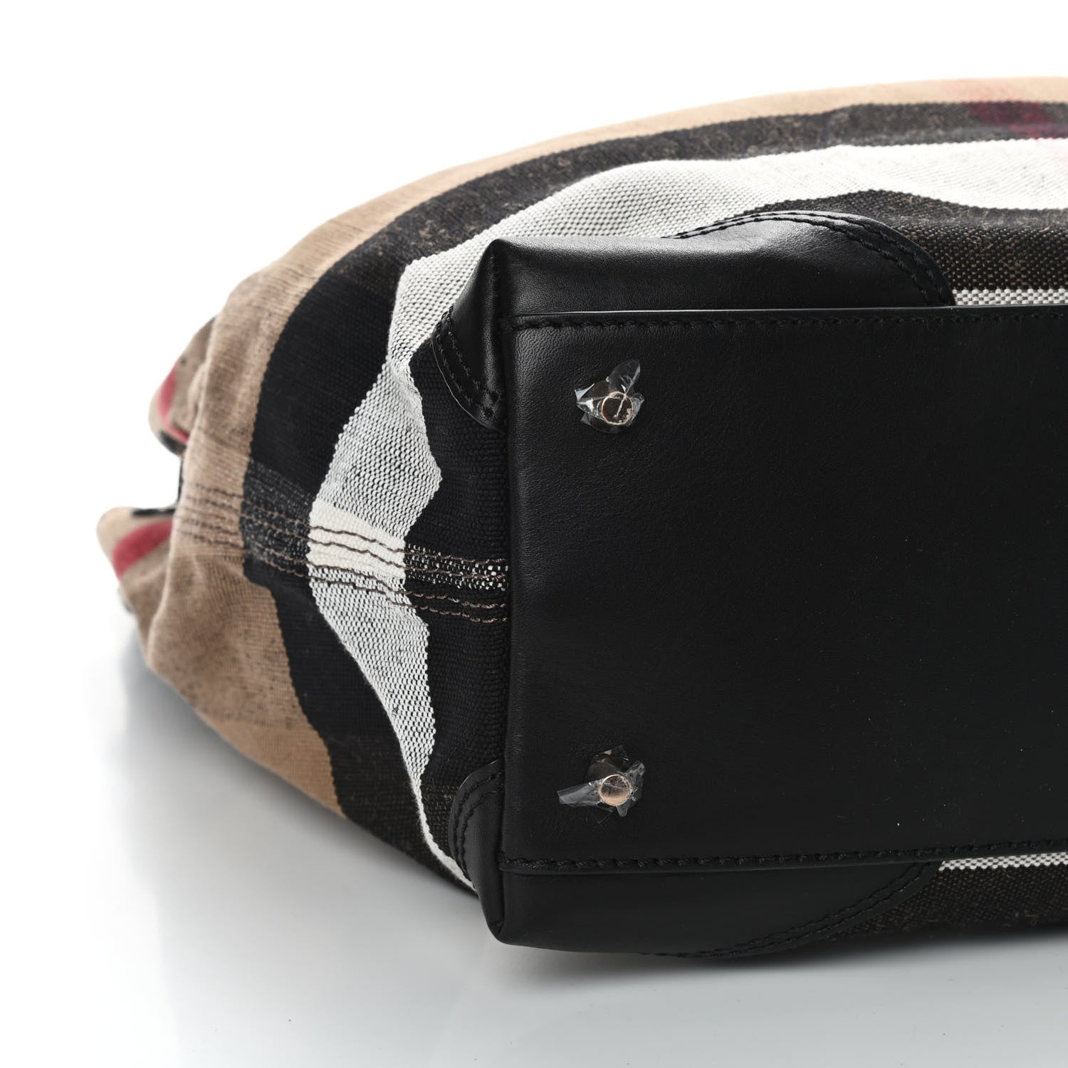 Burberry Canvas Mega Check Medium Maidstone Black 9 of 10