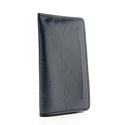 Louis Vuitton Mat Monogram Key Case Blue 2 of 5