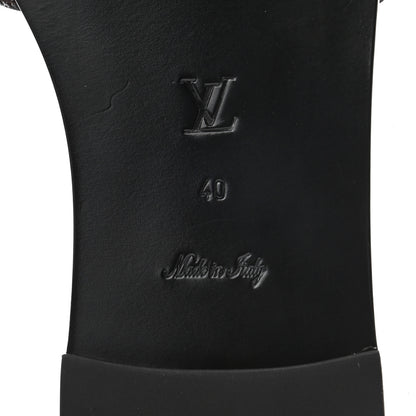 Louis Vuitton Patent Monogram Lock It Flat Mules 40 6 of 8