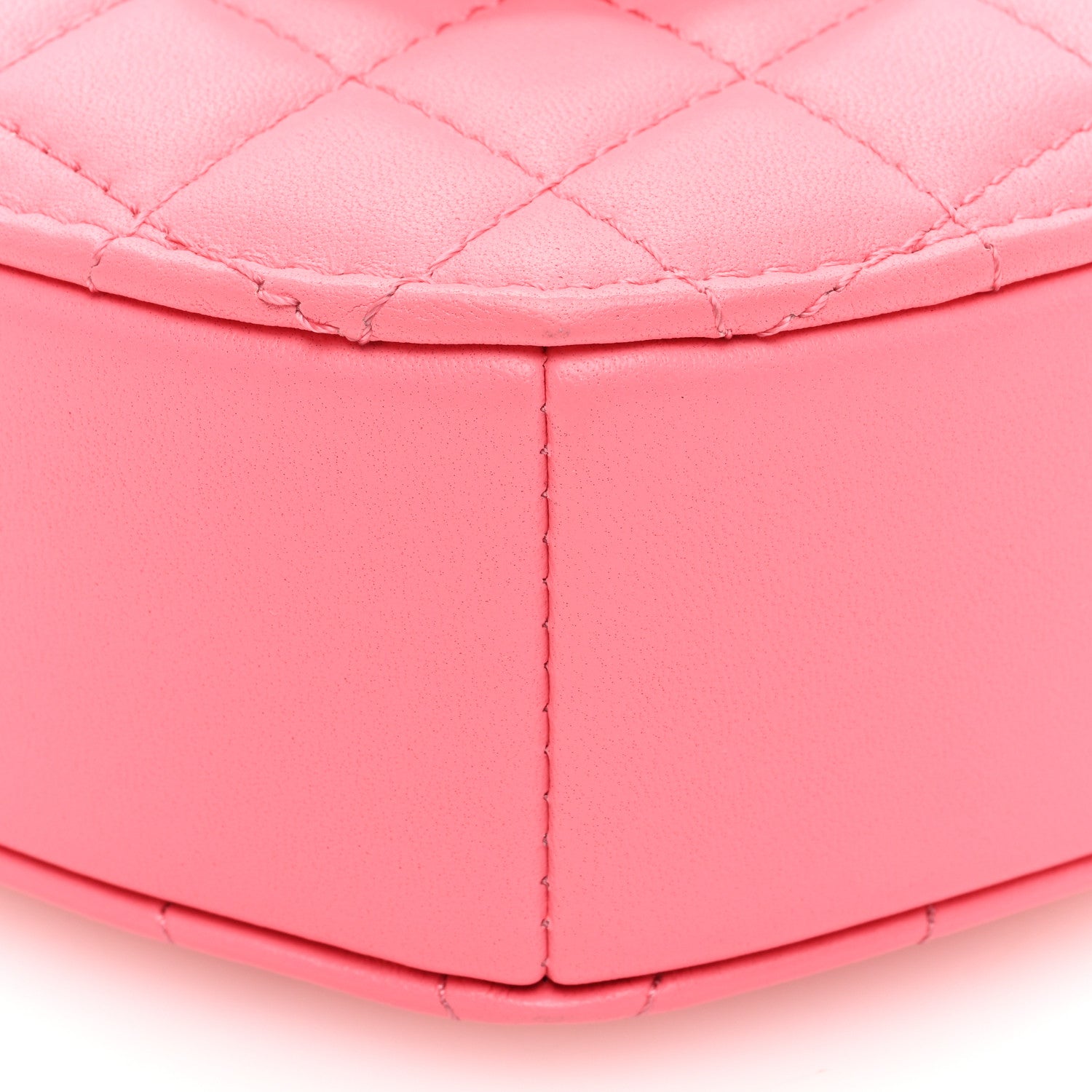 Chanel Lambskin Quilted CC In Love Heart Bag Pink 9 of 9