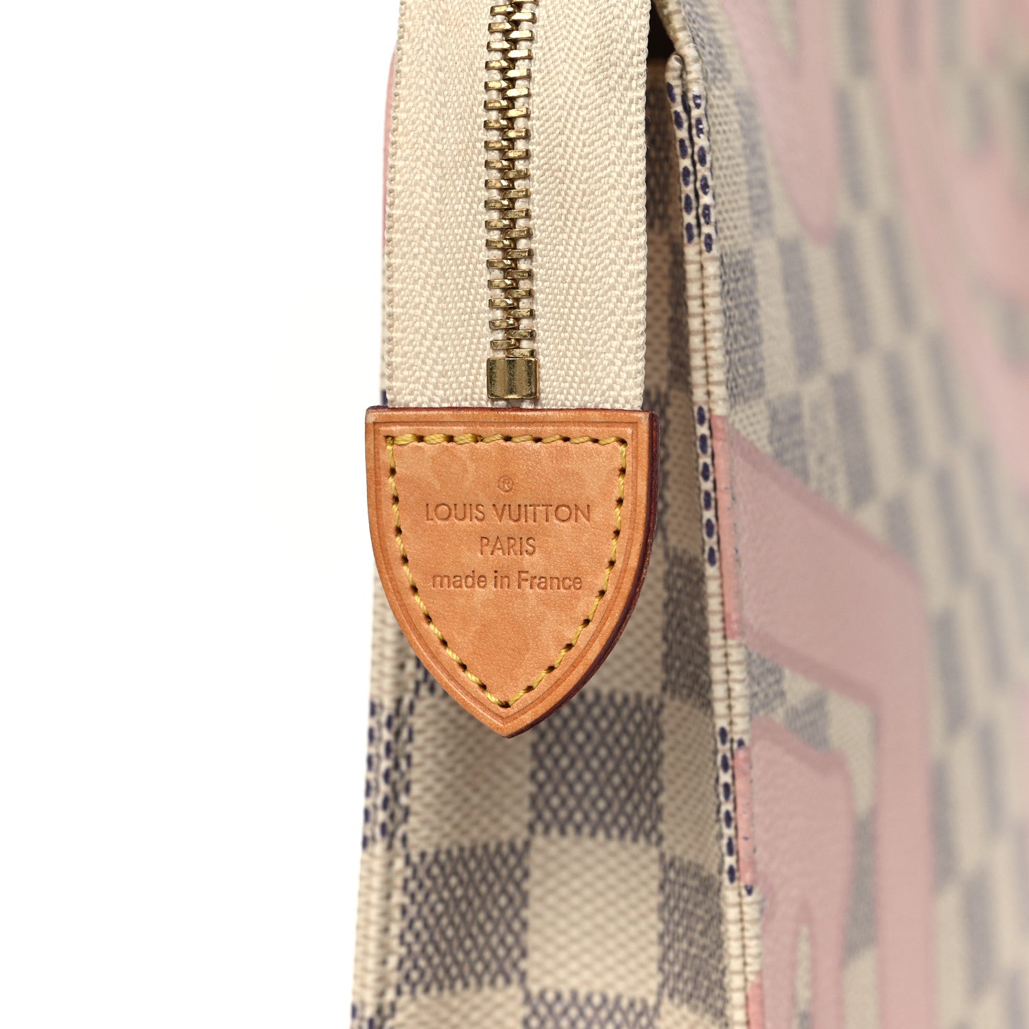 Louis Vuitton Damier Azur Tahitienne Toiletry Pouch 26 6 of 9