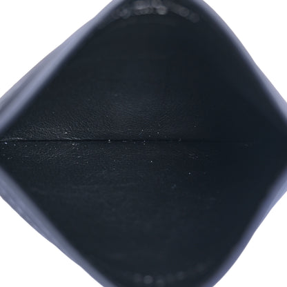 Saint Laurent Calfskin Monogram Credit Card Case Dark Notte 5 of 8