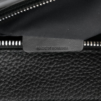 Burberry Grainy Calfskin Embossed Bruno Messenger Black 7 of 17