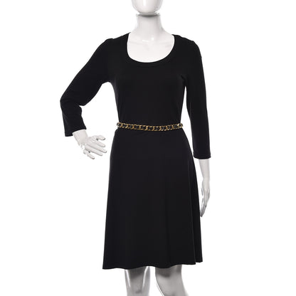 Chanel Lambskin Chain CC Belt Black Gold 2 of 5