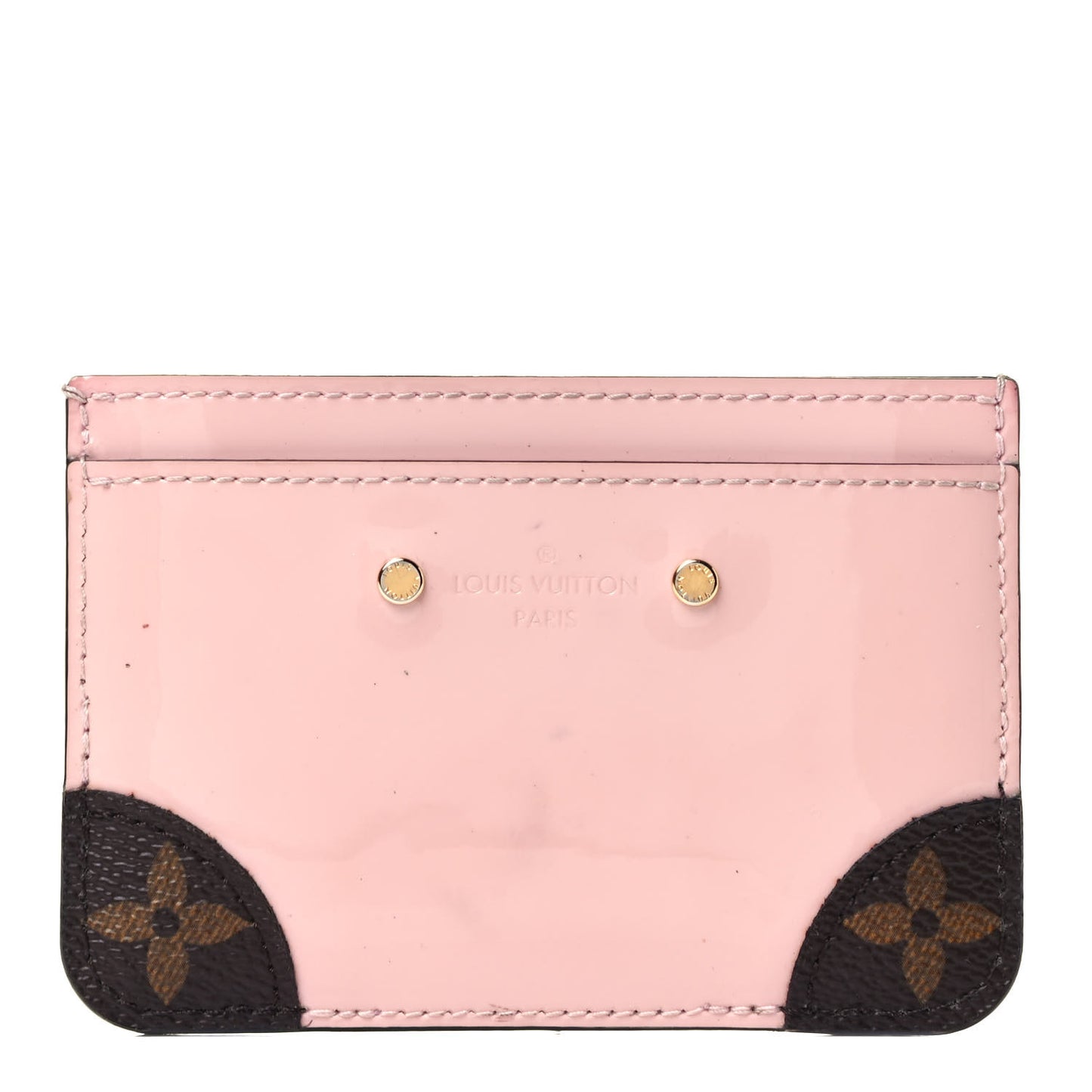 Patent Miroir Venice Card Holder Rose Ballerine