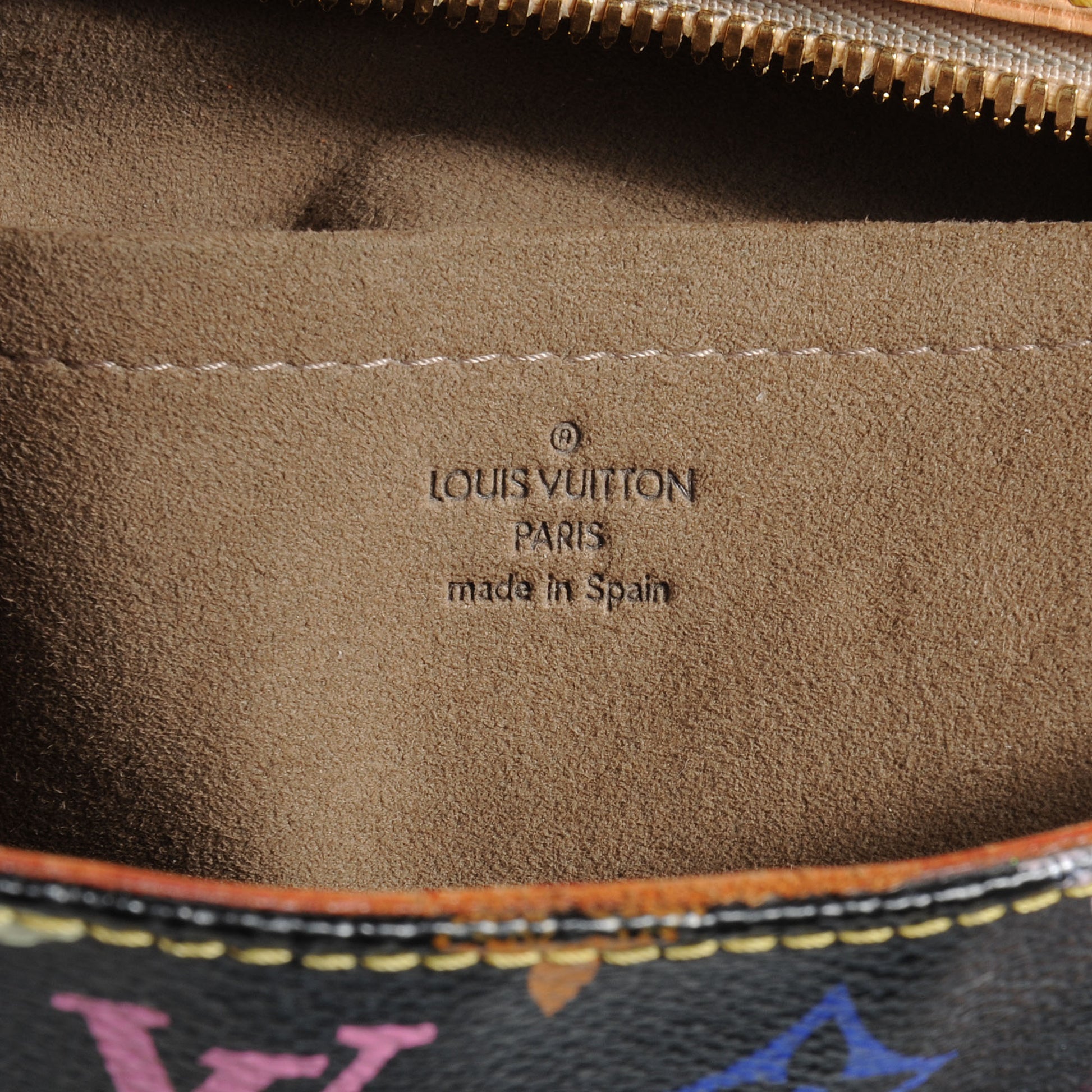 Louis Vuitton Monogram Multicolor Lodge GM Black 6 of 7