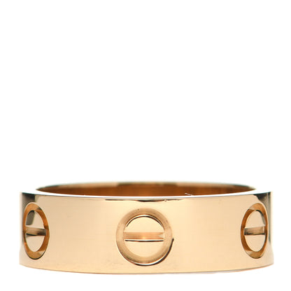 Cartier 18K Yellow Gold 5.5mm LOVE Ring 50 5.25 1 of 5