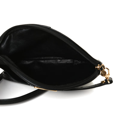 Fendi Calfskin Crossbody Bag Black 4 of 14