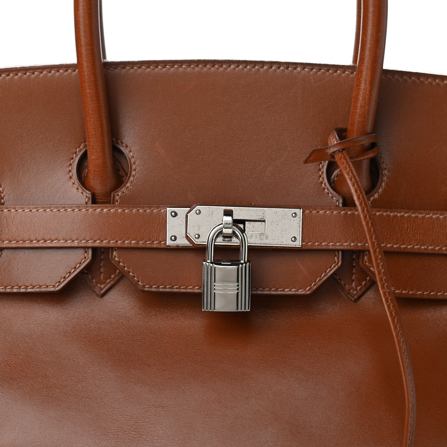 Box Birkin 35 Noisette