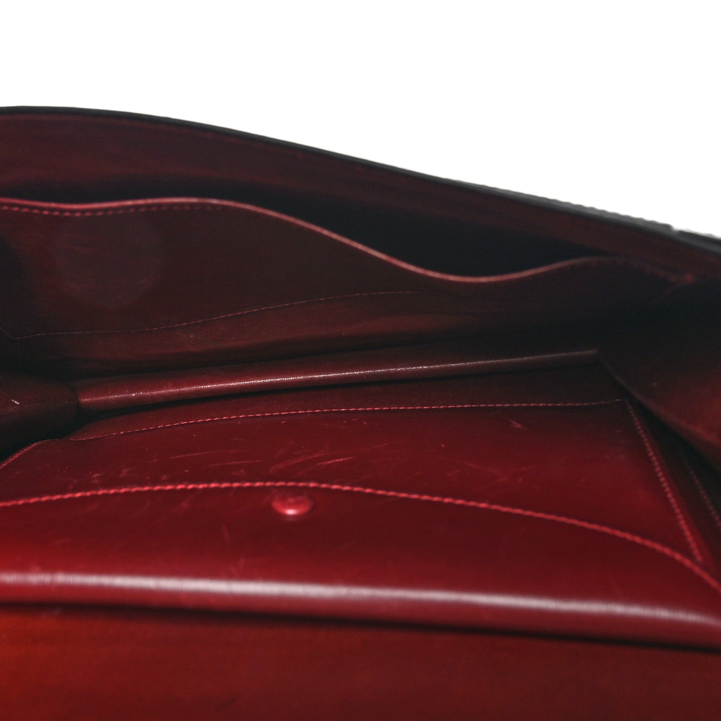 Box Faco Clutch Rouge H Vert Fonce Black