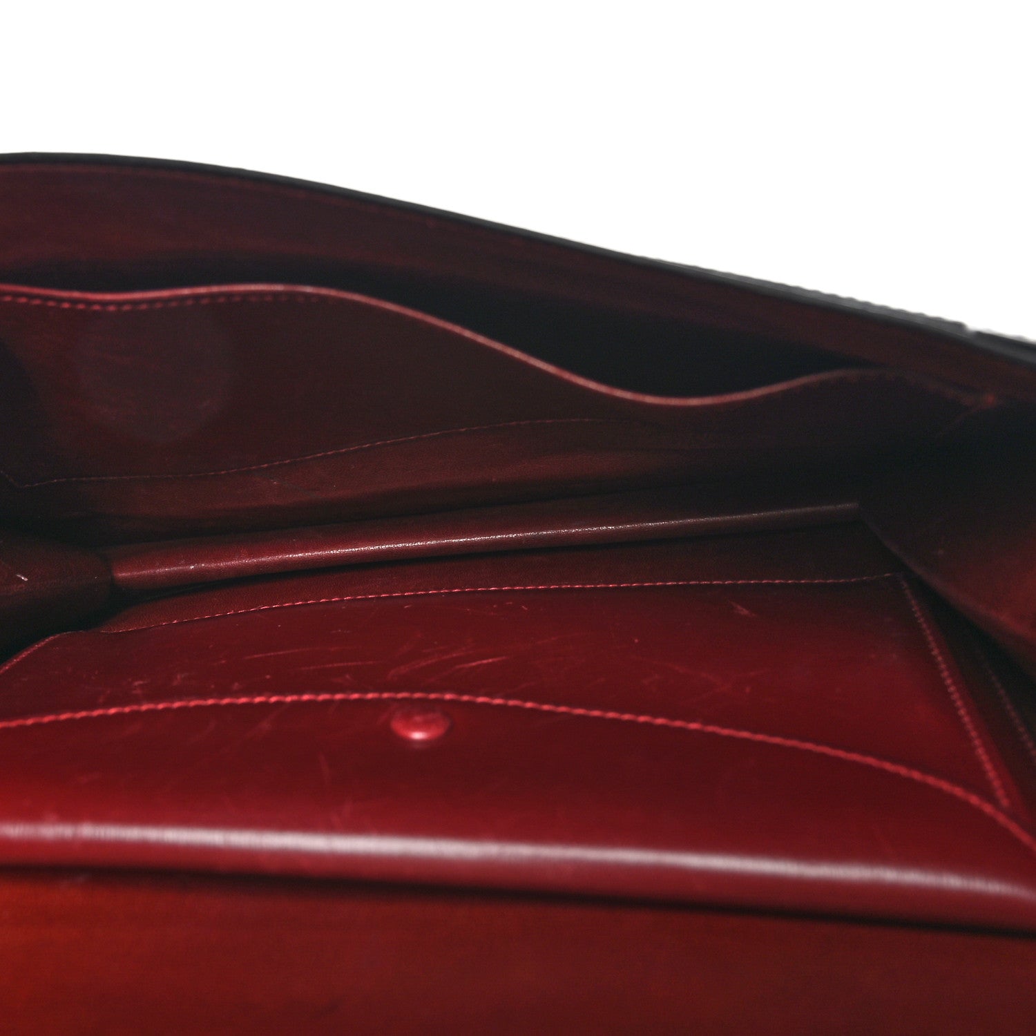 Hermes Box Faco Clutch Rouge H Vert Fonce Black 6 of 11