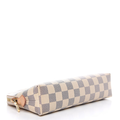 Louis Vuitton Damier Azur Cosmetic Pouch GM 3 of 11