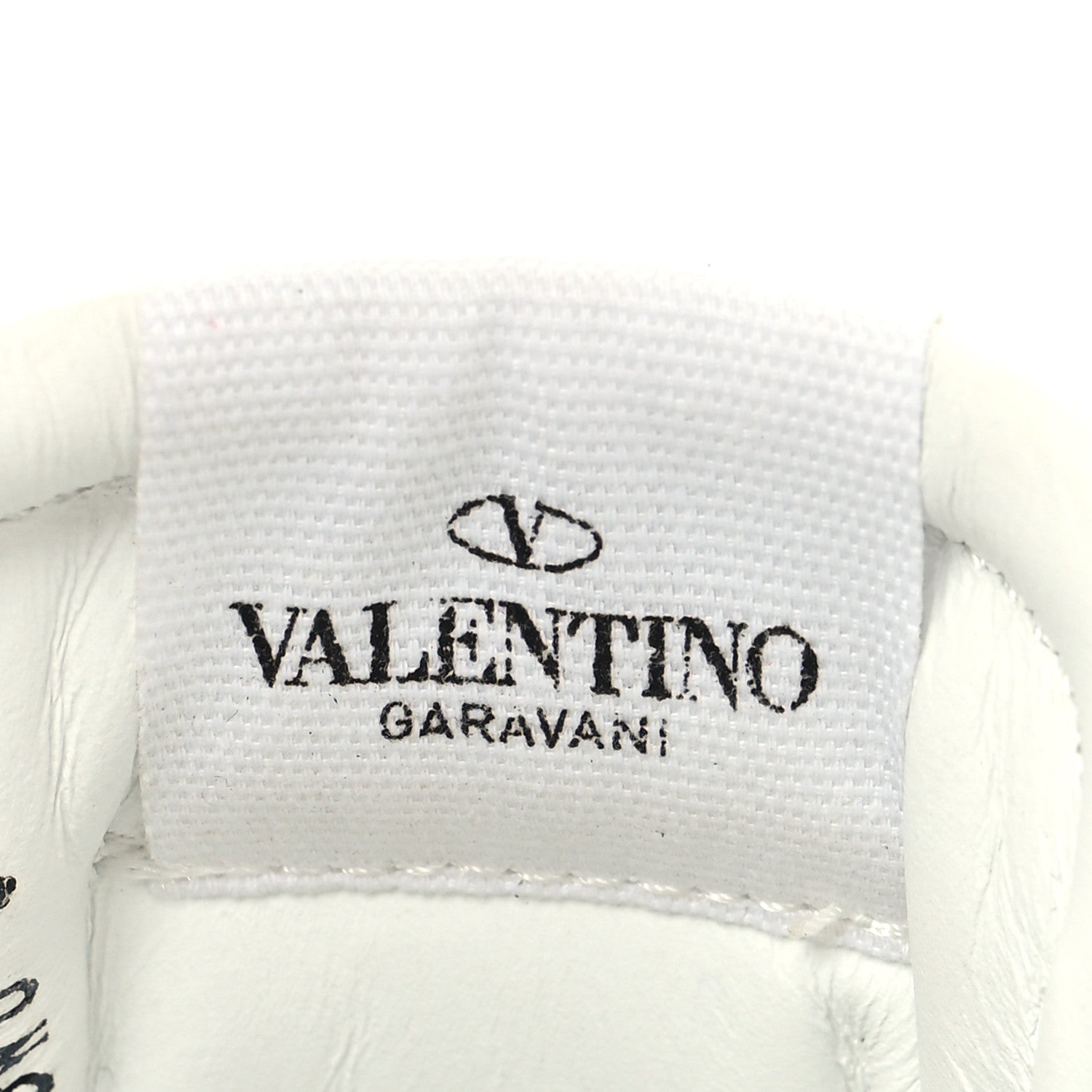 Valentino Garavani Calfskin Untitled Rockstud Slide Sneakers 38 White 7 of 9