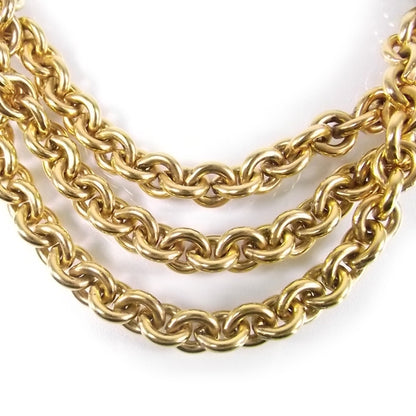 Chanel Gripoix Poured Glass Chain Belt Gold 5 of 6