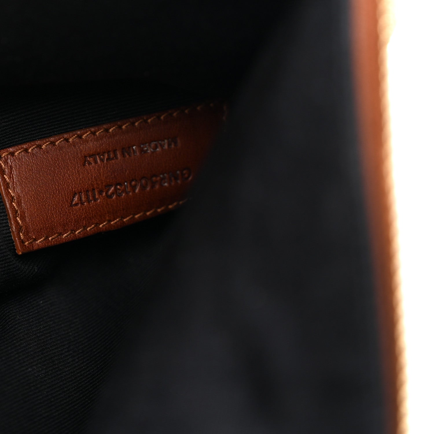 Saint Laurent Linen Calfskin Small Souple Sac De Jour Cognac 7 of 12