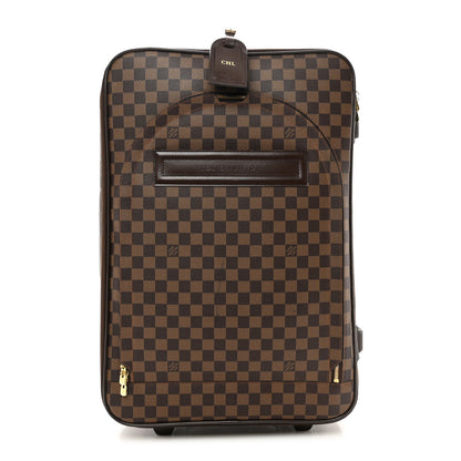 Louis Vuitton Damier Ebene Pegase 55 Rolling Luggage 1 of 14