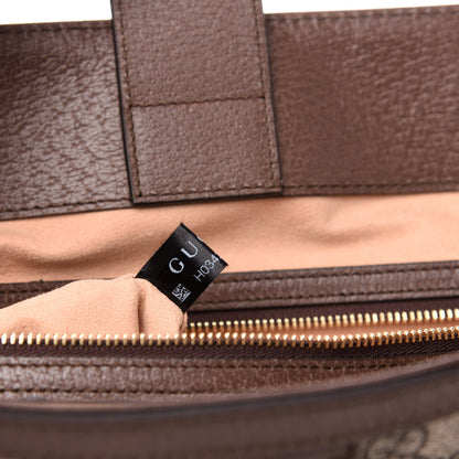 Gucci GG Supreme Monogram Medium Ophidia Shopping Tote Brown 8 of 11