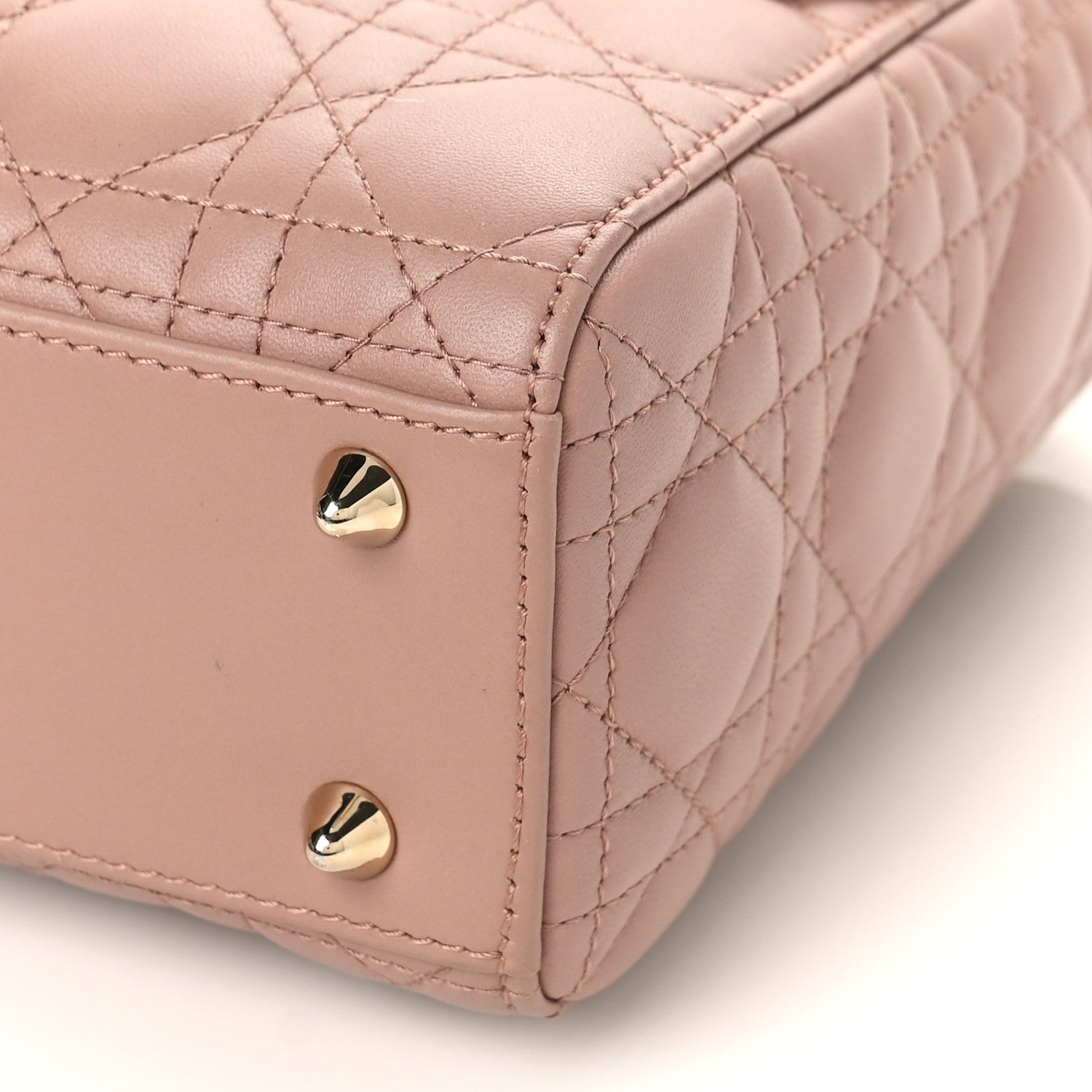 Christian Dior Lambskin Cannage Small My ABCDior Lady Dior Fard 8 of 8