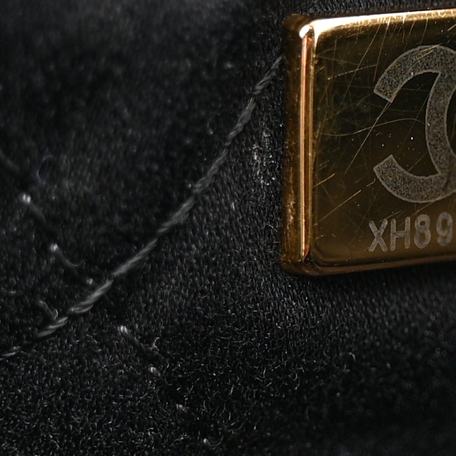 Chanel Shiny Calfskin Quilted Chanel 22 Black 7 of 11