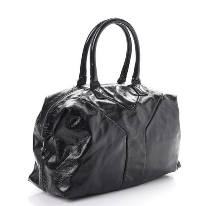 Saint Laurent Patent Medium Easy Sac Y Tote Black 5 of 12