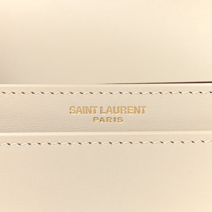 Saint Laurent Calfskin Monogram Cassandra Clasp Bag Porcellana 7 of 14