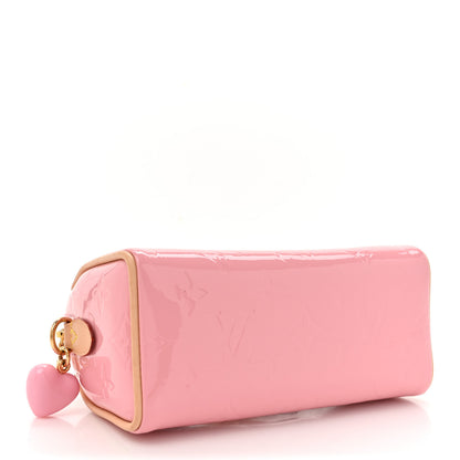 Louis Vuitton Vernis Monogram Nano Speedy Mochi Pink 4 of 16