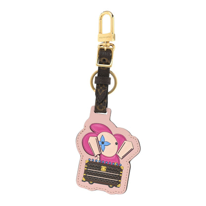Louis Vuitton Monogram Calfskin Vivienne Funfair Bag Charm Key Holder 1 of 7