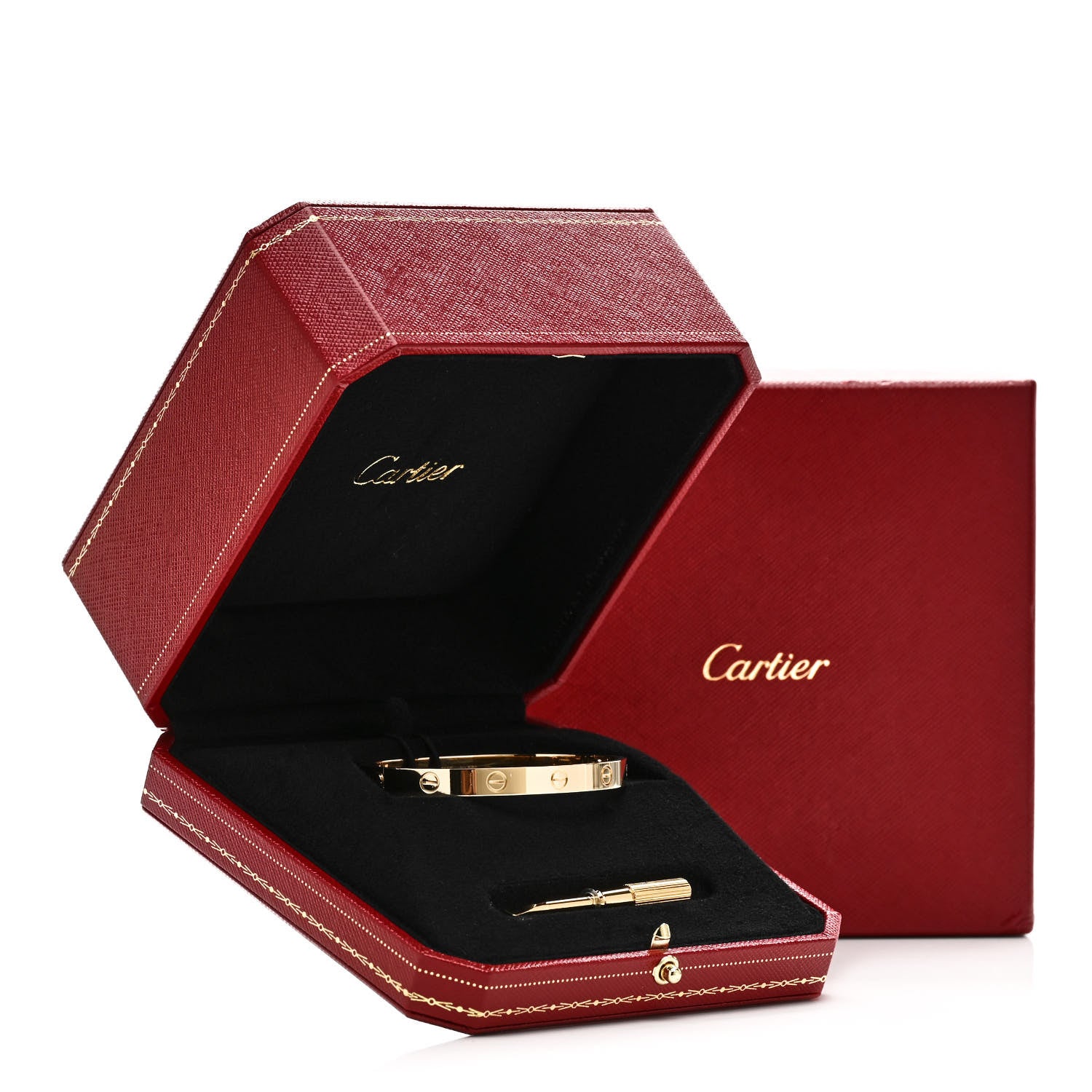 Cartier 18K Yellow Gold LOVE Bracelet 17 6 of 6