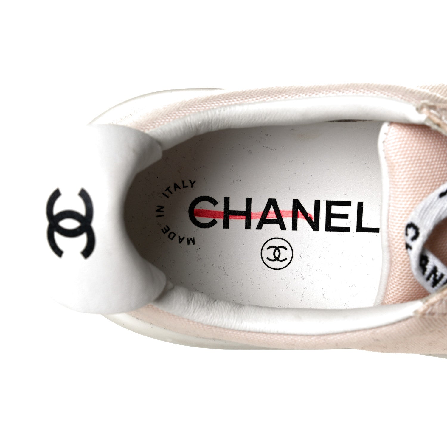 Chanel Canvas Womens Sneakers 36 Light Pink 6 of 7