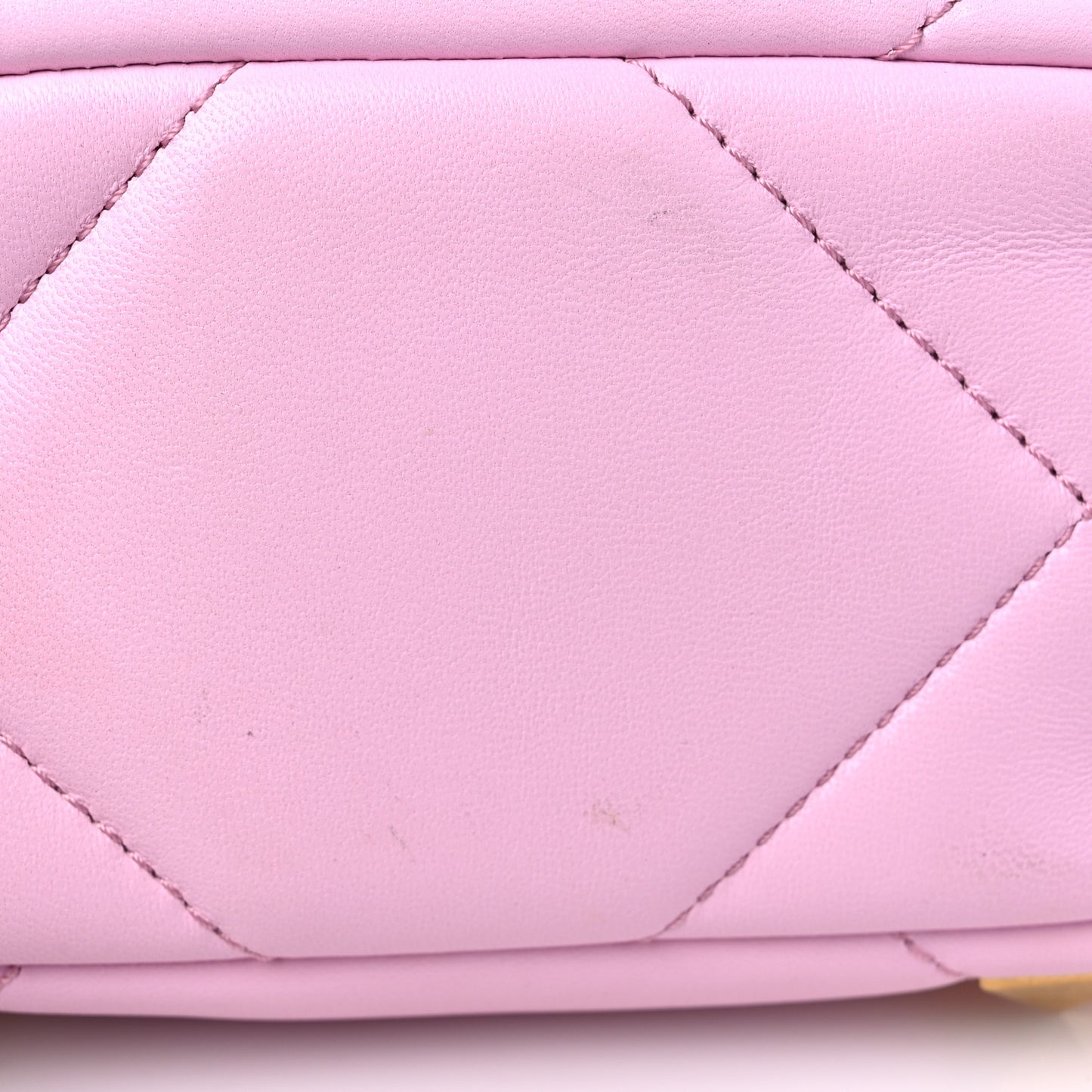 Nappa Mini Roman Stud The Handle Bag Pink Borealis