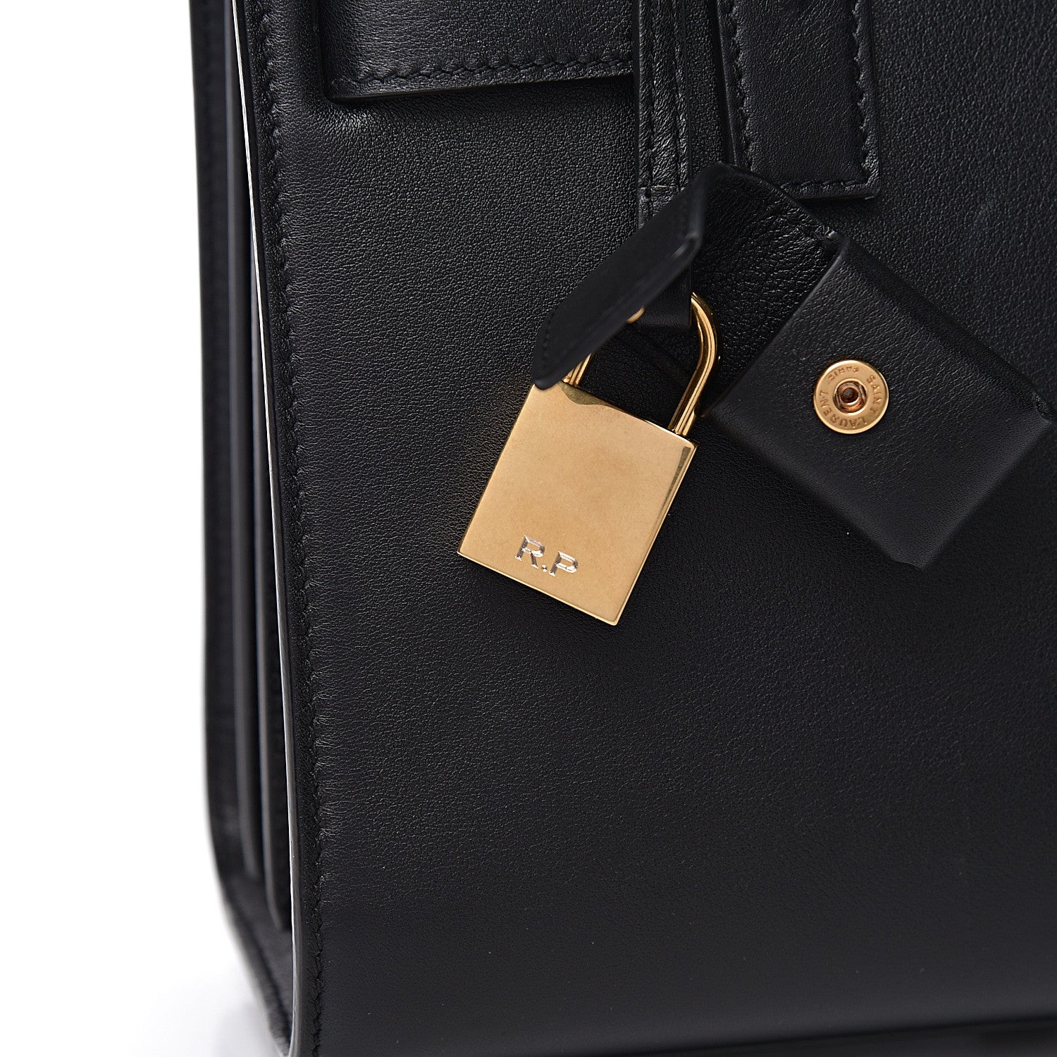 Saint Laurent Calfskin Nano Sac De Jour Black 9 of 11