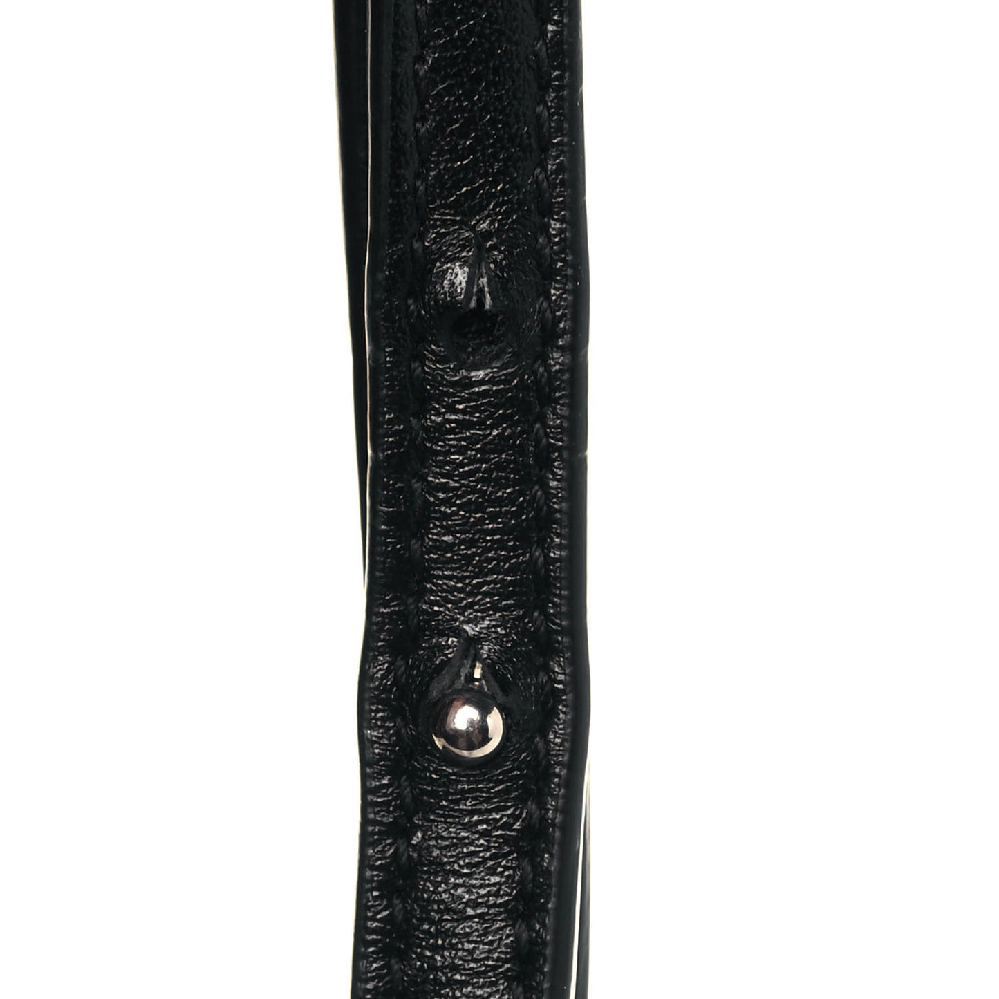 Calfskin Y Quilted Monogram Toy Loulou Crossbody Bag Black