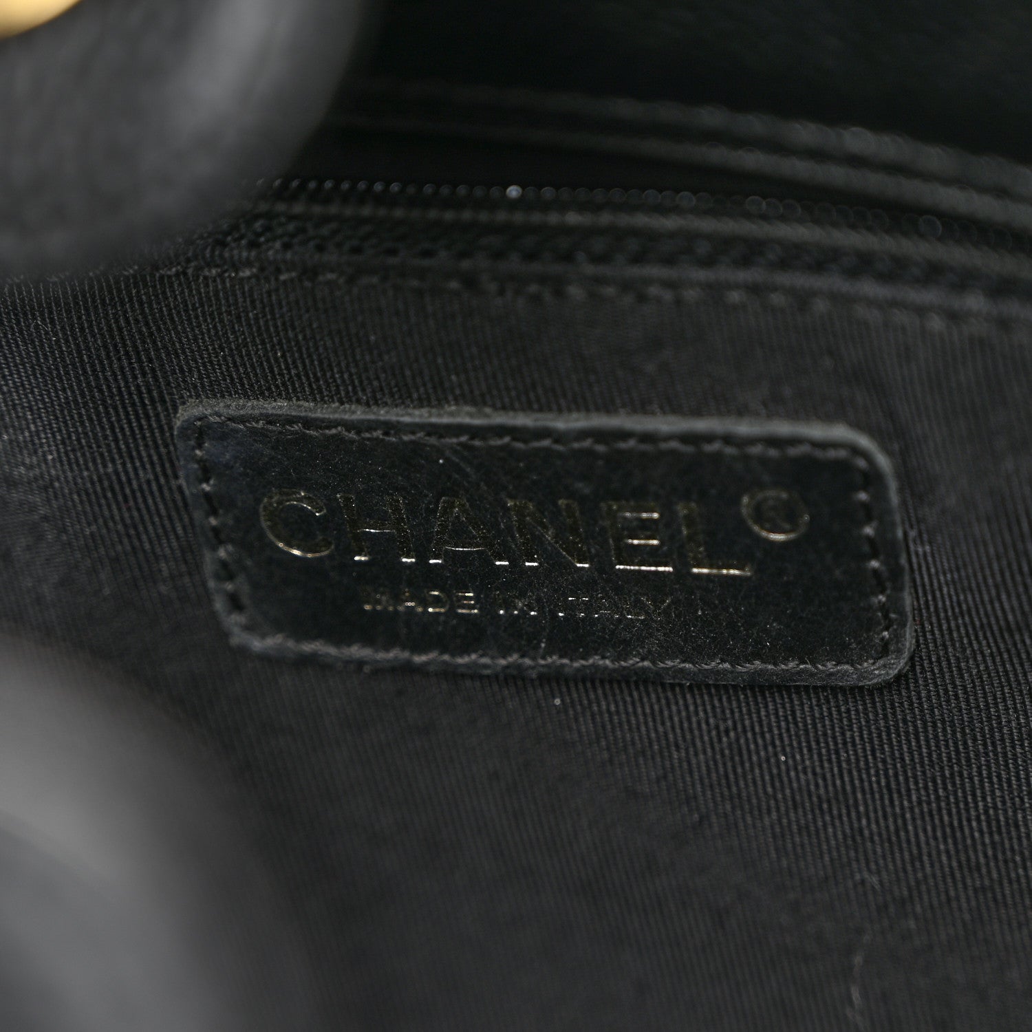 Chanel Caviar Quilted Petit Shopping Tote PST Black 6 of 10