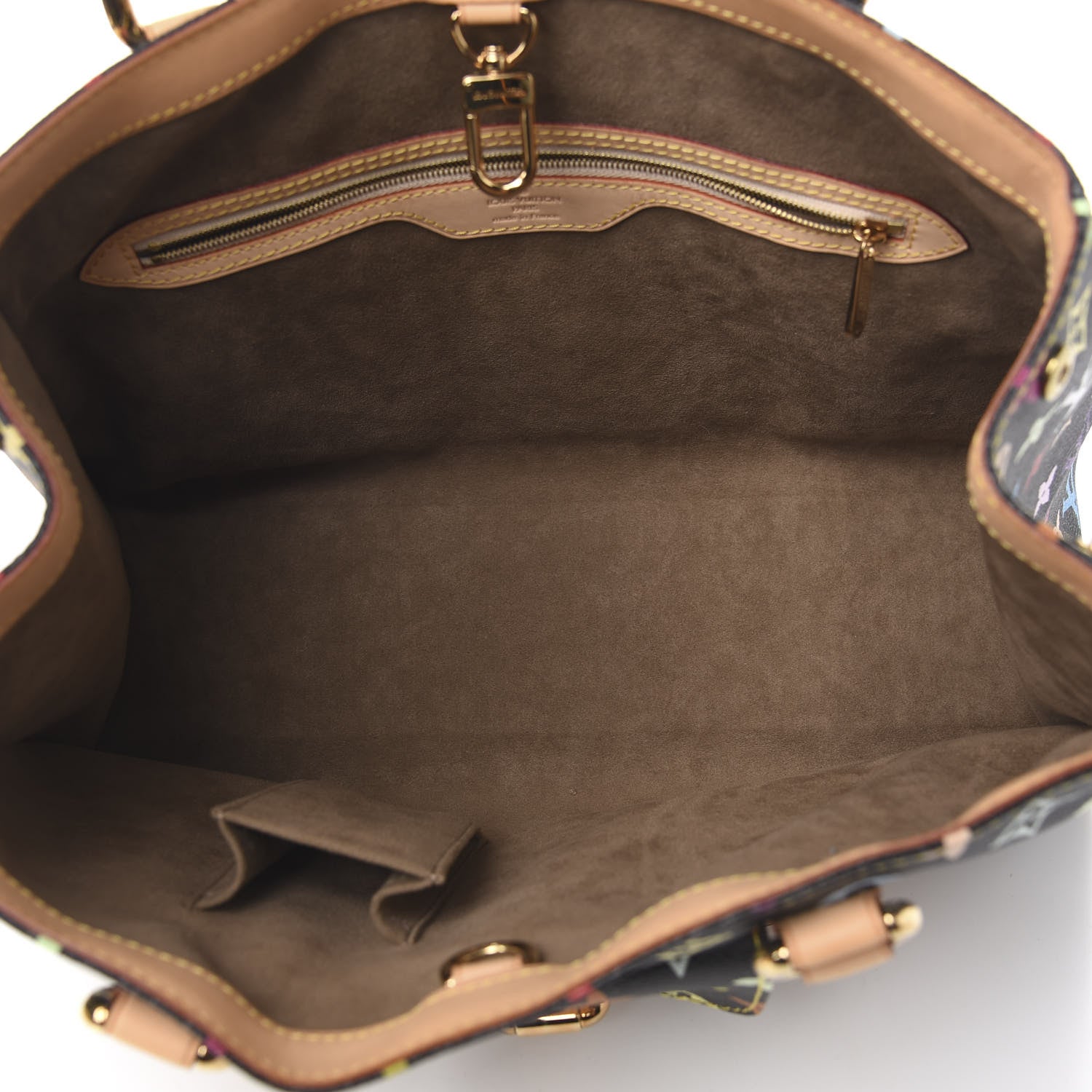 Louis Vuitton Monogram Multicolor Aurelia MM Black 4 of 8