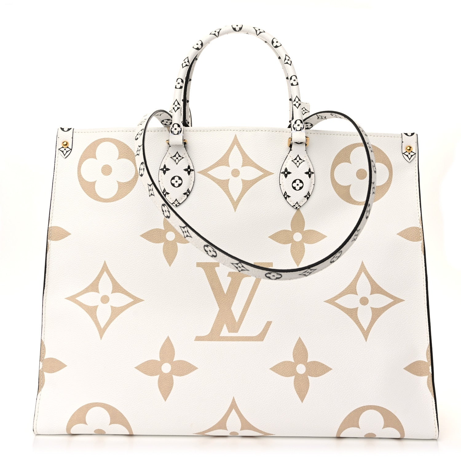 Louis Vuitton Monogram Giant Onthego GM Kaki Beige 1 of 10