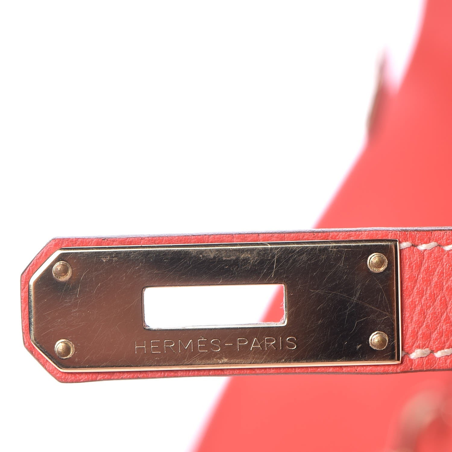 Hermes Epsom Candy Birkin 35 Rose Jaipur Gold 19 of 35