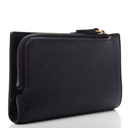 Gucci Calfskin Cellarius Blind For Bi-Fold Wallet Black 3 of 7