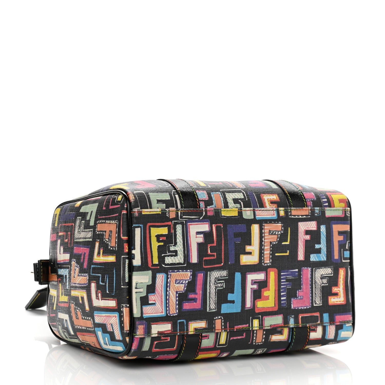 Fendi Zucca Spalmati FF Multicolor Forever Boston Black Multicolor 4 of 10
