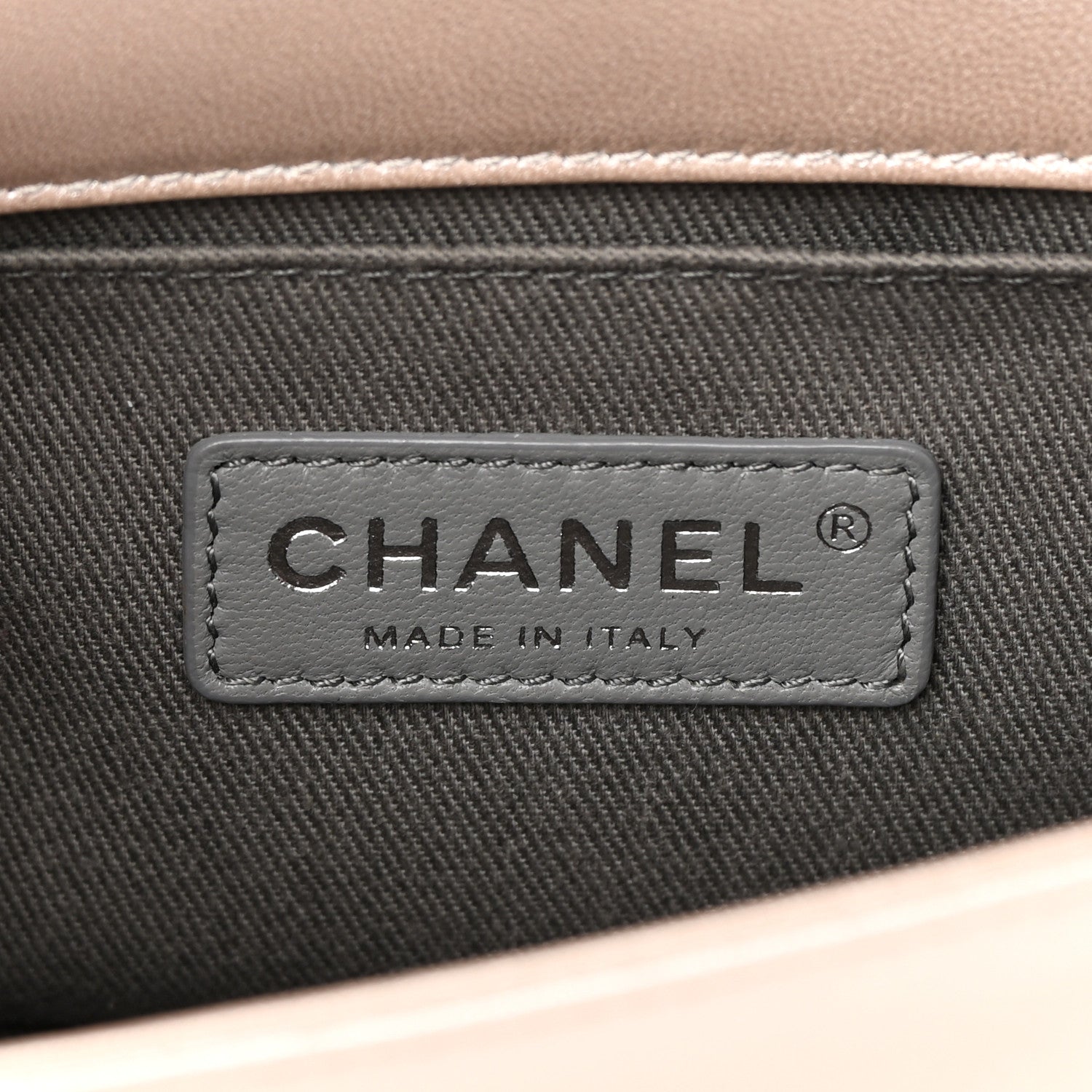Chanel Metallic Calfskin Quilted Small Boy Flap Light Pink 6 of 15