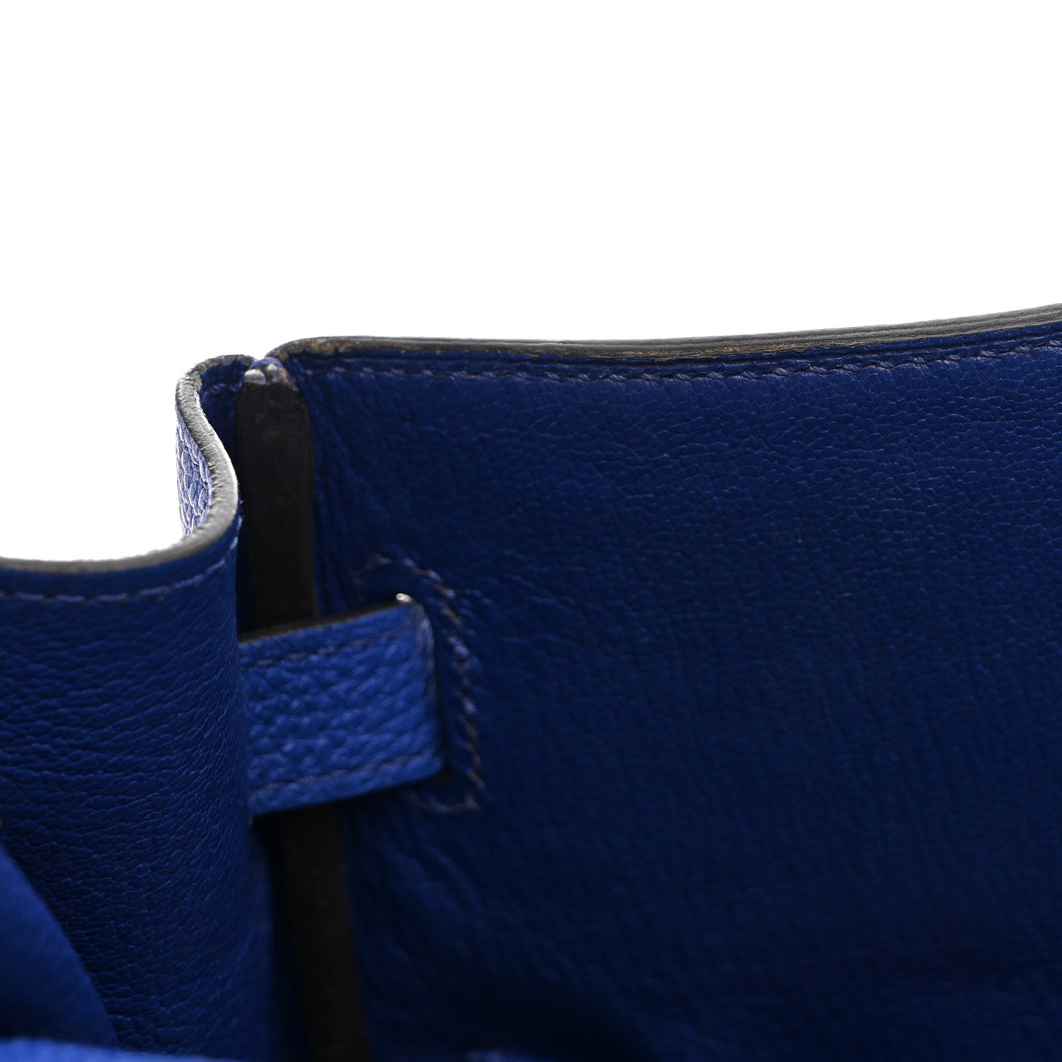 Hermes Togo Kelly Retourne 35 Bleu Electrique 11 of 15