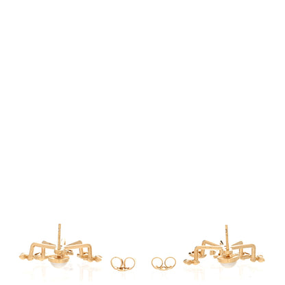Louis Vuitton Metal Cruiser Earrings Gold 3 of 5