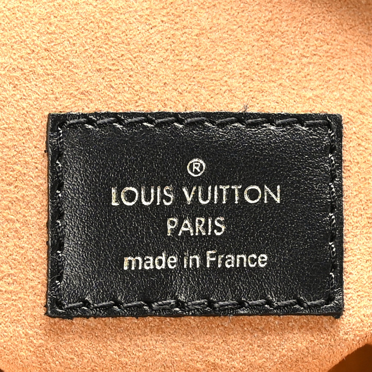 Calfskin Monogram On My Side Black