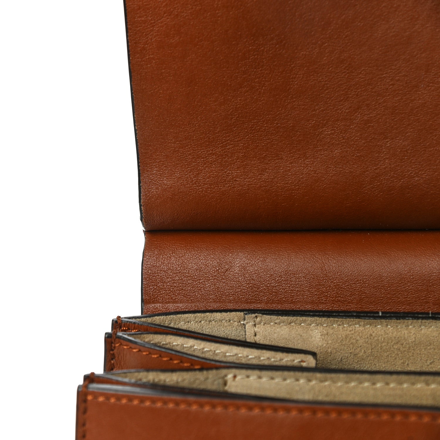 Chloe Suede Calfskin Medium Faye Shoulder Bag Tobacco 13 of 23