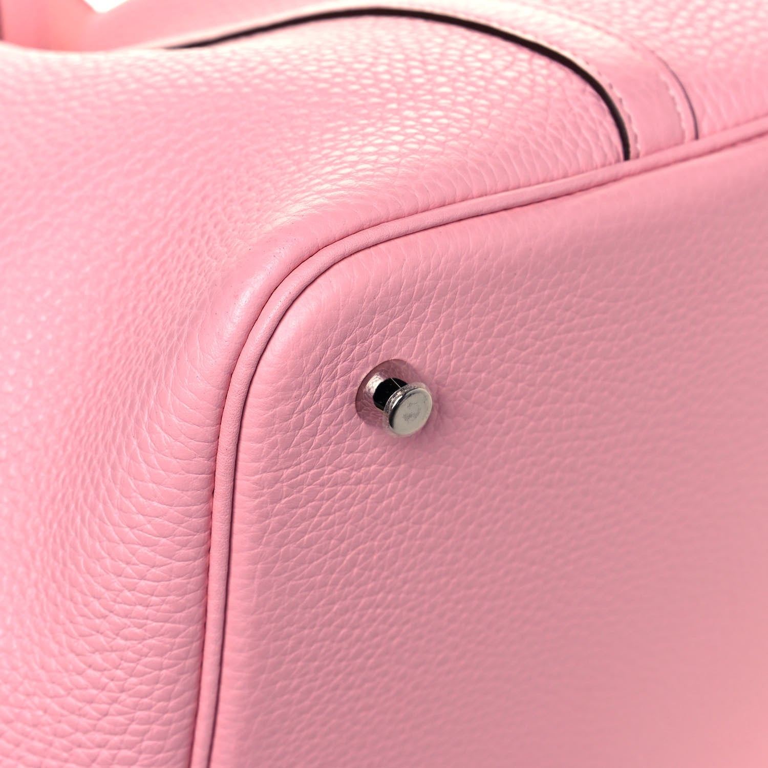Hermes Taurillon Clemence Picotin Lock 22 MM Rose Sakura 8 of 13