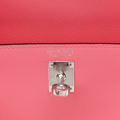 Hermes Evercolor Kelly Danse II Belt Bag Rose Azalee 6 of 11