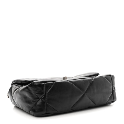 Chanel Lambskin Quilted Medium Chanel 19 Flap Black 4 of 11