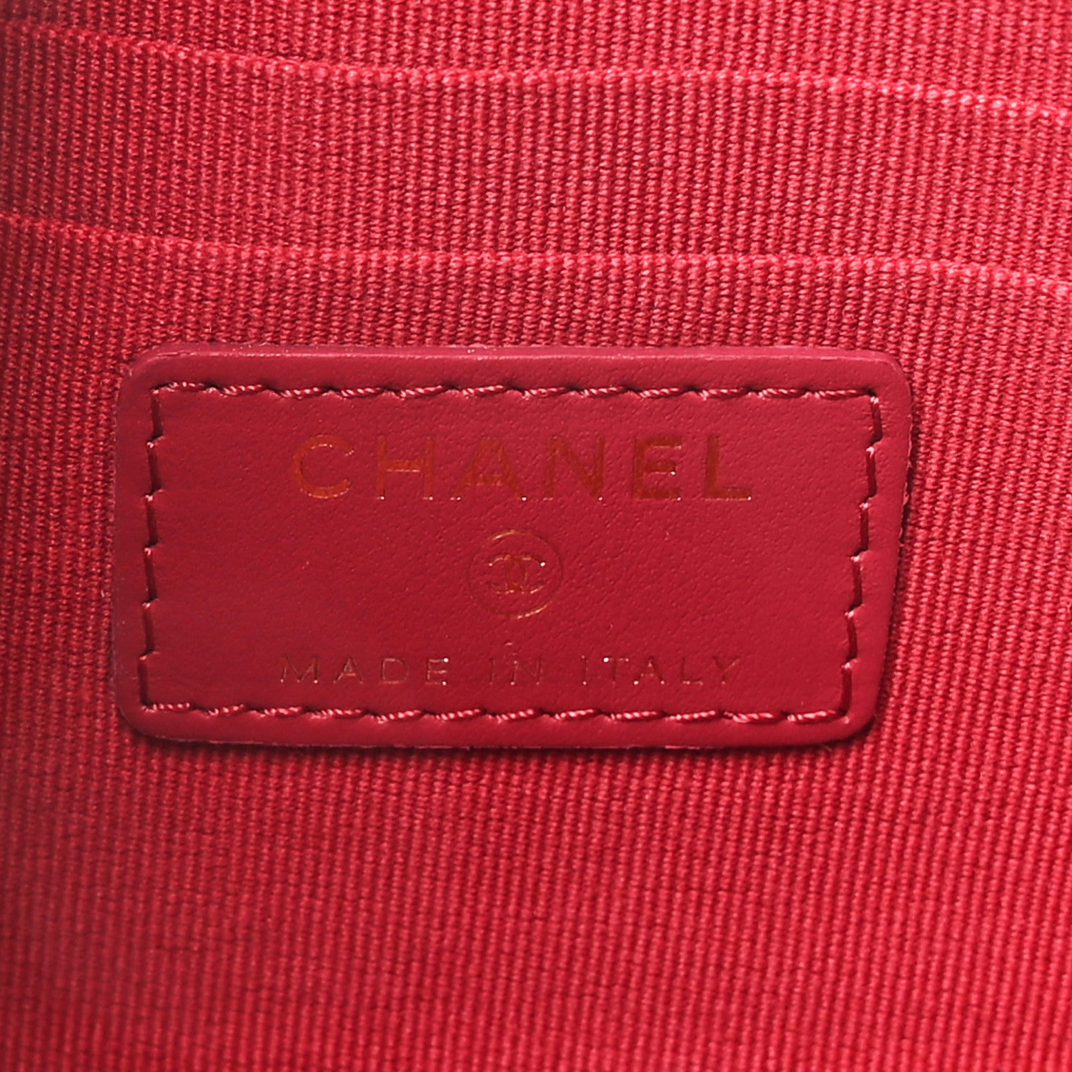 Chanel Lambskin Quilted Small Chanel 19 Pouch Black 6 of 8